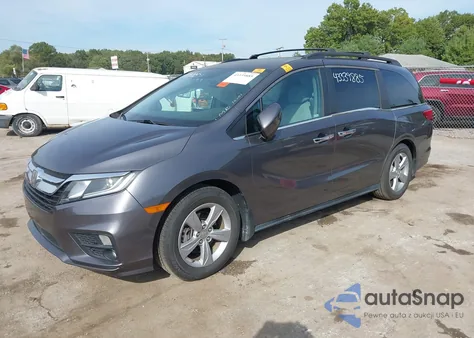 2019 Honda Odyssey Ex from USA, damaged, VIN 5FNRL6H56KB015687
